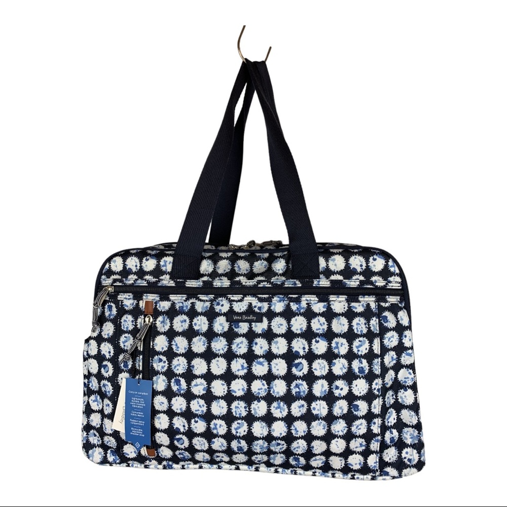 Vera Bradley Lighten Up Weekender Splash Dot